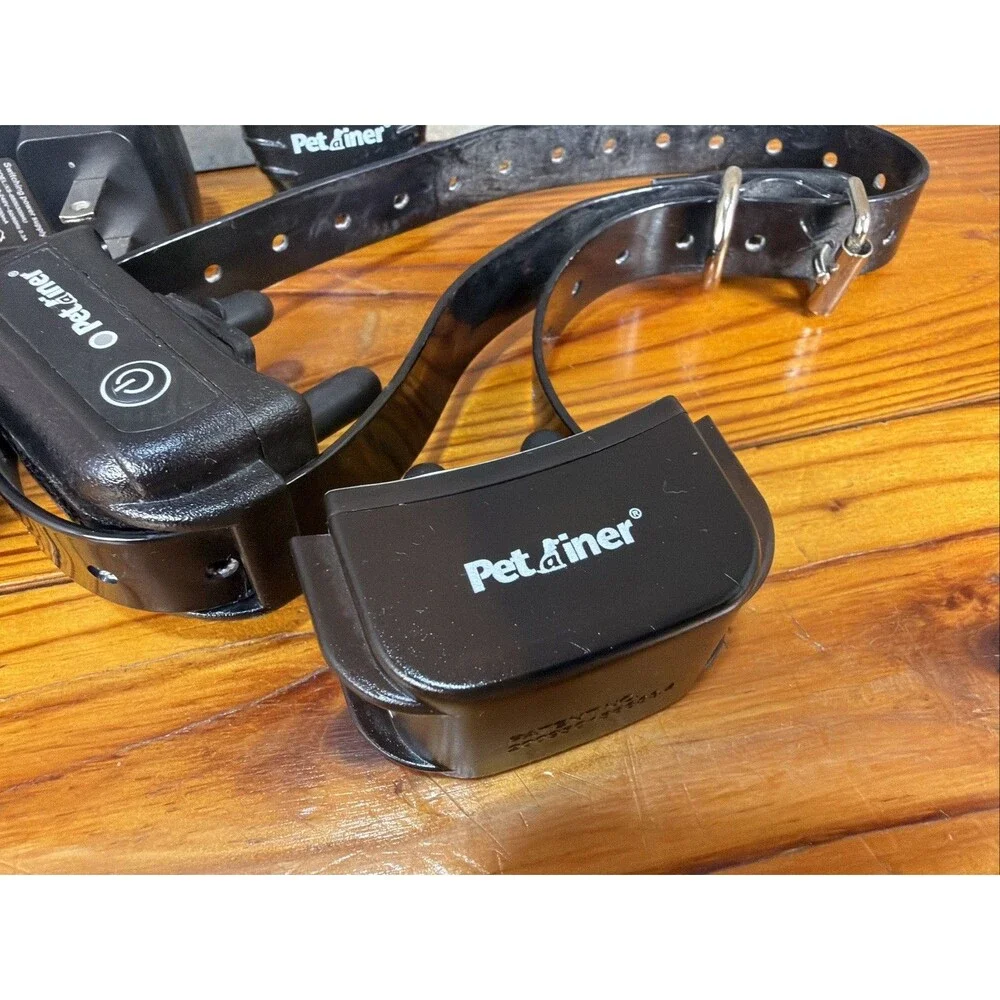 PET TRAINER BRAND Rechargeable Dog Training Collar Lot-See photos-Excellent!